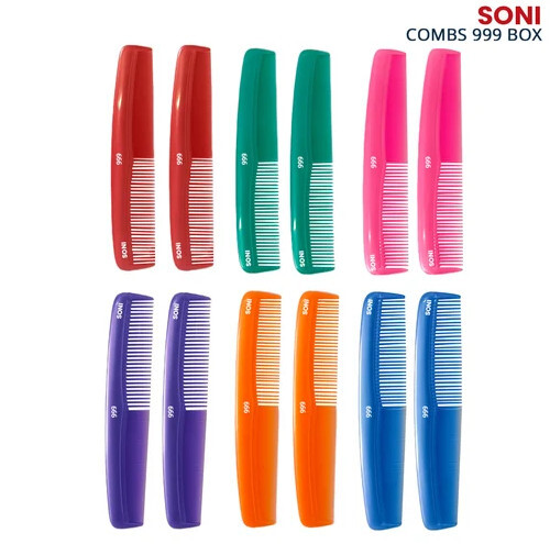 Soni 999 Box Plastic Hair Combs For Women