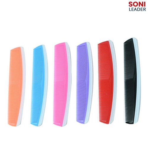 Soni 999 Leader Display Plastic Hair Combs - Color: Peach