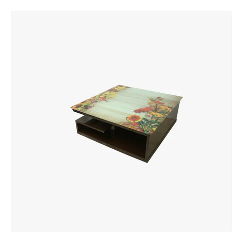 Square Teak Wood Center Table