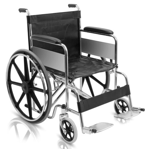 Wheel Chair - Foot Rest Material: Steel