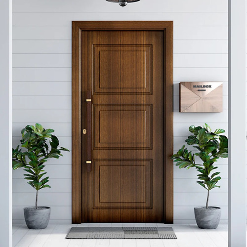 Wooden Door - Color: Brown