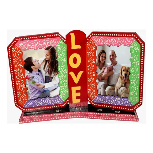 Wooden Family Photo Frame - Wooden Material, Customized Size, Multicolor Design | Flawless Finish, Perfect Look