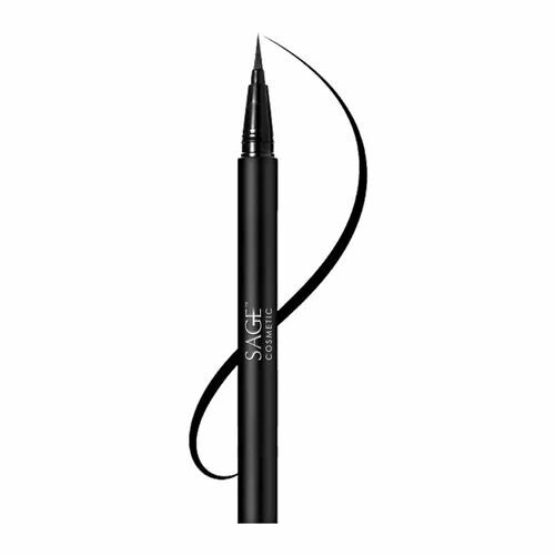 2gm Sage Cosmetic Eye Liner - Liquid Form, Black Color | Smudge Proof, Smooth Texture, Use For Eyes & Lips, Suitable For All Skin Types