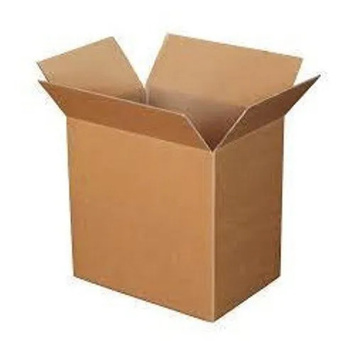 5 Ply Corrugated Packaging Boxes - Recycled Kraft Paper, Eco-Friendly Brown Design | Versatile for Gift & Crafts, Personal Care Uses