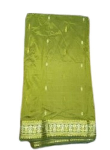Casual Silk Used Saree - Skin Friendly Fabric, Various Colors Available | Perfect for Fashion-Conscious Ladies, No Color Fade