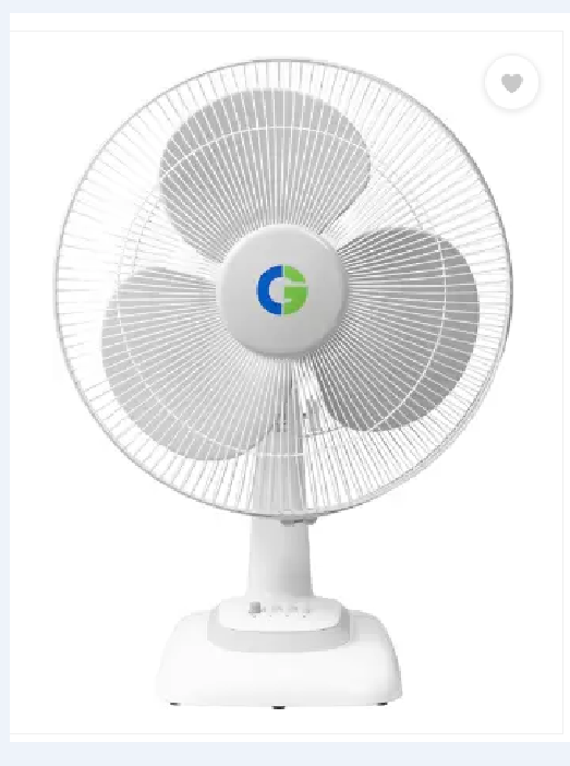 Cg Flyair Table Fan - Color: White