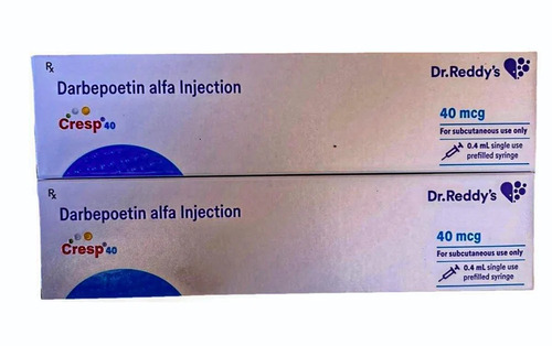Cresp 40 Mcg Injection - Medicine Grade, Prescription Required | For Hospital and Clinic Use