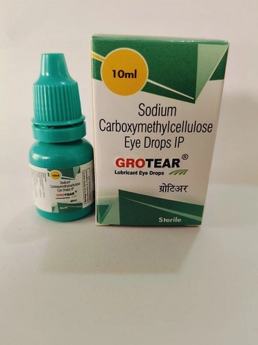 Grotear Eye Drop - Medicine Grade Liquid , Dosage Guidelines as per Prescription Required, Recommended for Hospital and Clinic Use
