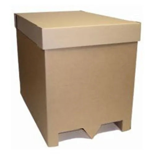 Heavy Duty Corrugated Cartons Box - Kraft Paper, Eco-Friendly Brown Packaging | For Food, Gifts & Crafts, Personal Care