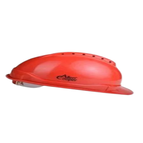 Industrial Safety Helmets - Plastic, Custom Size, Available in White, Yellow, Black | Light Weight, Fine Finishing, Round Shape