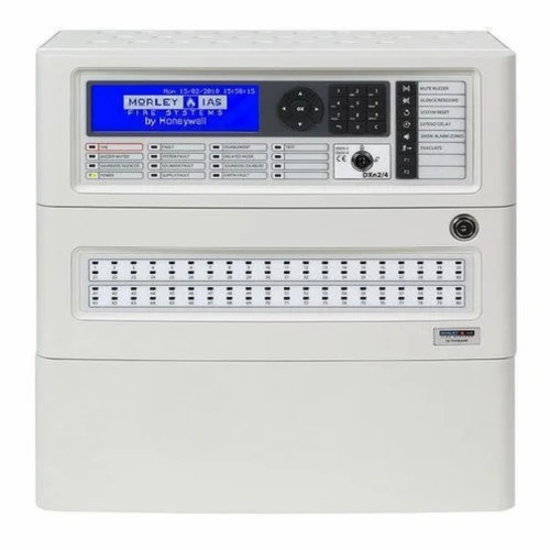 Morley Dxc2 Addressable Fire Alarm Control Panel - Mild Steel, White Color With Comprehensive Detection Features