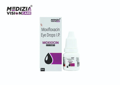 Moxifloxacin Eye Drop - Medicine Grade, Prescription Required for Hospital & Clinic Use | Suitable for All Ages, Liquid Form, Dosage as Per Prescription