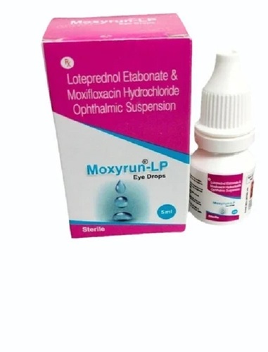 Moxyrun-LP Eye Drops - 5ml Liquid Suspension Ophthalmic Use | Loteprednol Moxifloxacin Sterile Solution Quick Absorption