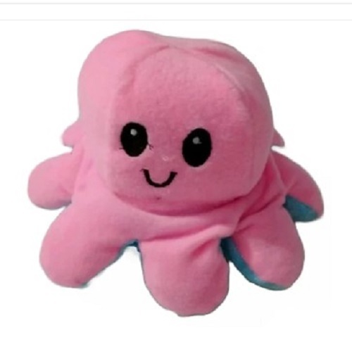 Octopus Soft Toy - Customizable Size, Light Weight Pink Design | Ideal Gift for Kids, Tested for Quality Standards