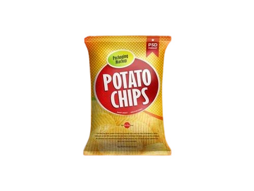 Potato Chips Packaging Pouch - LDPE Material, Multi Color Printed Design | Durable and Versatile Food Packaging Solution