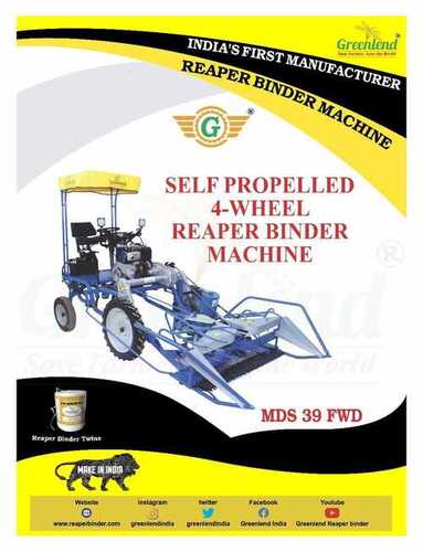 Reaper binder machine