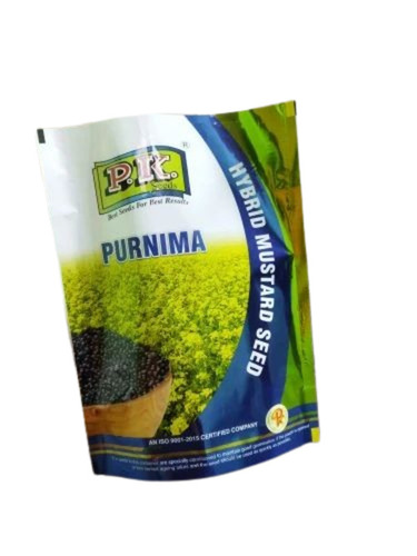Seeds Packaging Pouch - Multi Color 8x12 Inches Size PET Material | Standup Glossy Finish Printed with Rotogravure Technique Heat Sealed Closure