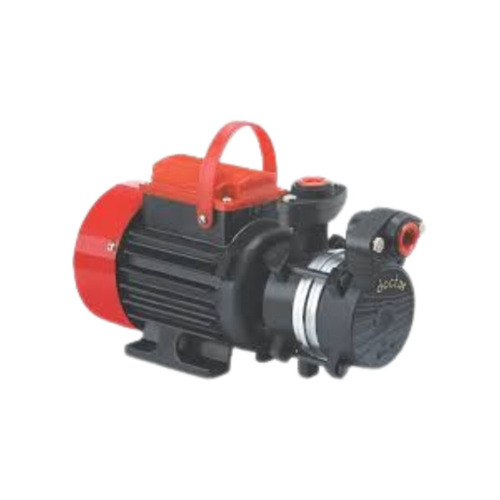 Self Priming Pump - Cast Iron, Electric Power, Red and Black Color Coated | Industrial Use, Corrosion Resistant