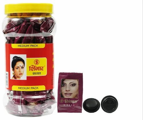 Shingar Mini Kajal - Cream Formula, Smudge Proof & Safe for All Skin Types, 24 Months Shelf Life | Ideal for Parlor and Personal Use