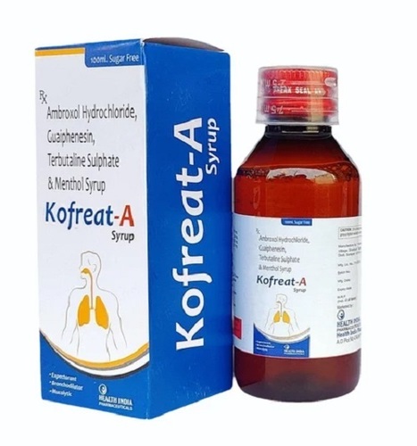 Terbutaline Ambroxol Guaiphenesin Syrup - Medicine Grade, Liquid Dosage Form for Hospitals and Clinics | Prescription Required, Dosage Guidelines Provided