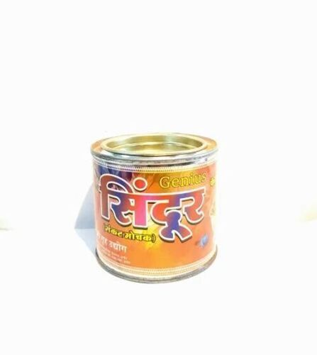 Tin Pure Sindoor - 500 Grams Orange Color for Makeup Applications | Kashi Dham Brand Quality