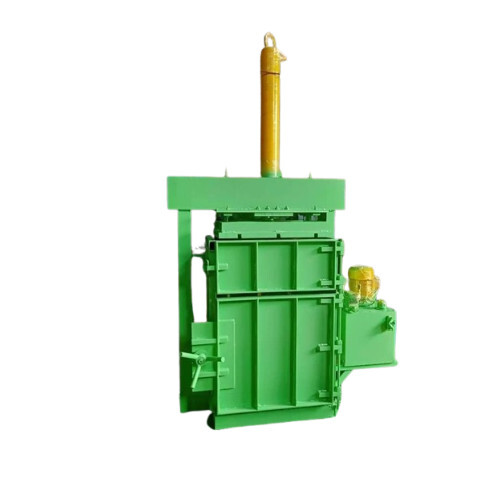 Baling Press Machines For Recycle Process - Color: Green