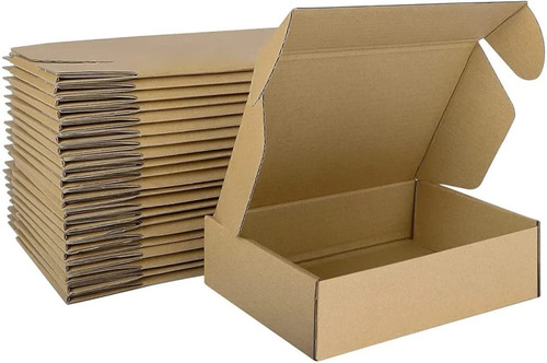 Brown Corrugated Box - Color: Black