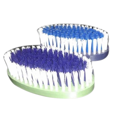 Clothes Plastic Brushes - PVC Handle, Nylon Soft Bristles, Multicolor | Easy to Clean, Ideal for Bathroom and Cloth Usage