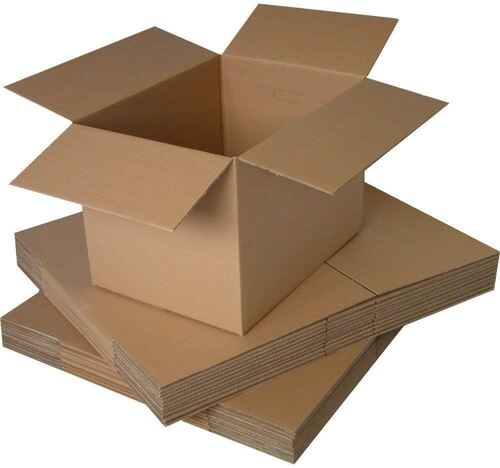 Corrugated Packaging Boxes - Color: Brown