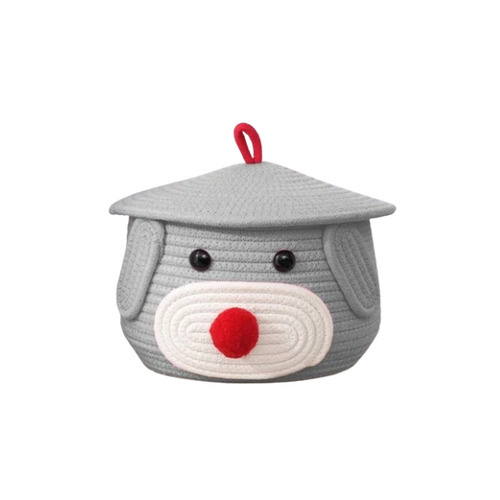 Cotton Rope Storage Bear Basket