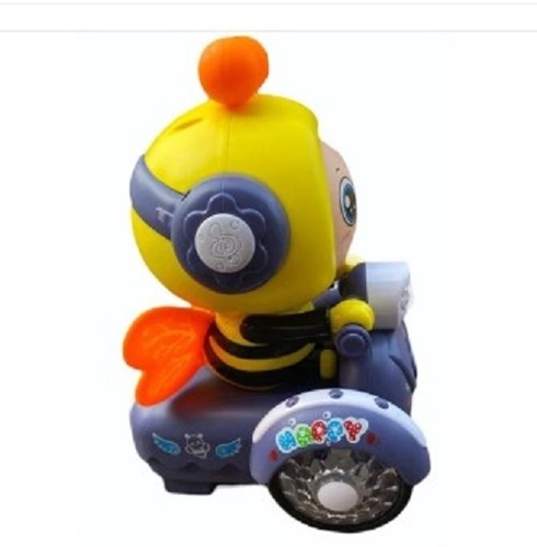Face Off Plastic Cartoon Bee Toys - Standard Size, Various Colors | Lightweight, Long Lasting Finish, Ideal for Gifting