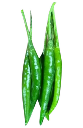 Green Chili - 10 kg A Grade Long Green Chili | Chopped Style, Common Shape, Packaged in Carton & Plastic Bag