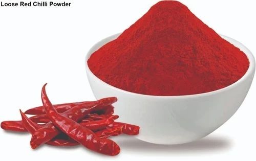 Loose Red Chilli Powder - Guntur Sannam Variety, 2000 SHU Spiciness, 40 ASTA Color | Grade A, Spicy Taste, Ideal for Cooking