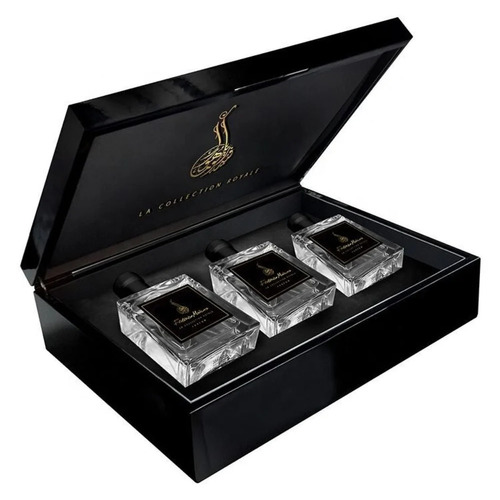 MDF Perfume Gift Box - Handmade Polished Finish | Customized Size Brown/Grey/Black Color Rectangular Shape Ideal for Gifting