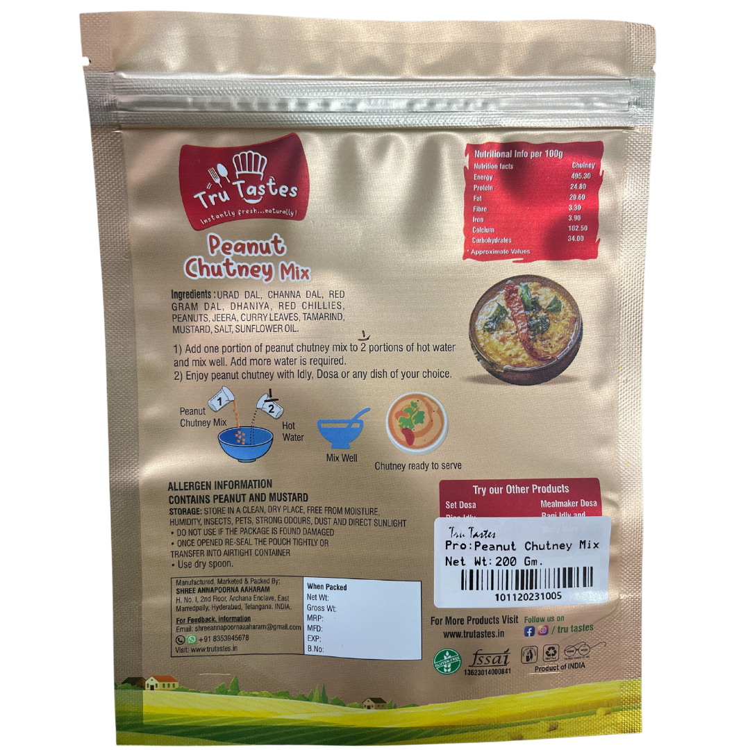 Peanut Chutney Mix