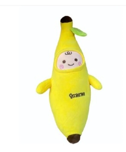 Plush Banana Stuffed Toy - Plush Material Standard Size Yellow Color | Delivered on Time Ideal for Gifting Tested for Quality Standards
