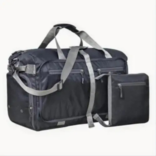 Promotional Duffel Bags - Durable Material, Customizable Size, Black Color | Spacious Compartments, Lightweight, Zipper Closure, Versatile Use
