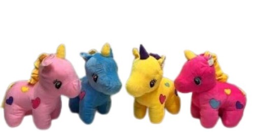 Soft Plush Unicorn Stuffed Toy For Kids - Plush Material, Customized Size, Various Colors | Lightweight, Quality Tested, Perfect for Gifting, Timely Delivery