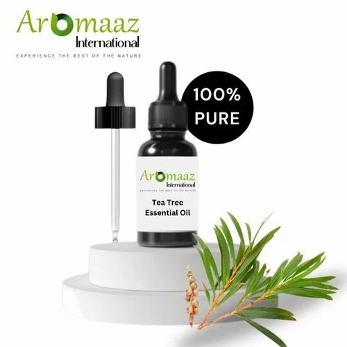 Tea Tree Natural Essential Oil - Melaleuca Alternifolia Liquid 1 to 180 Litre, Clear to Pale Yellow | 100% Pure, Store in Cool