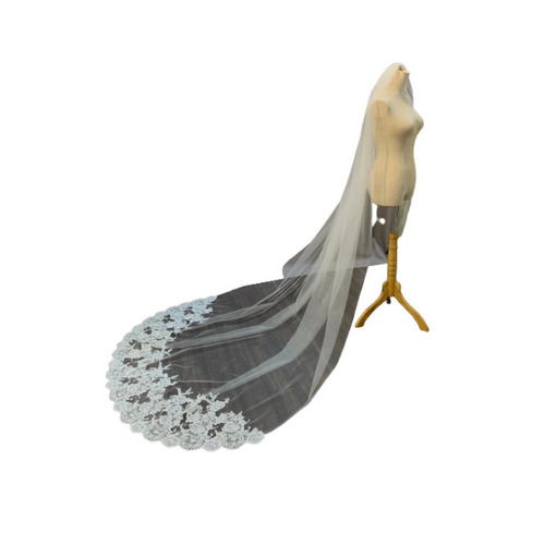 White Bridal Veil