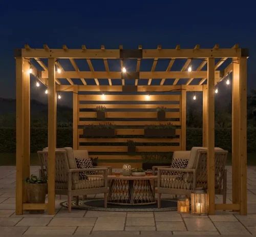 Wooden Pergola - Color: .