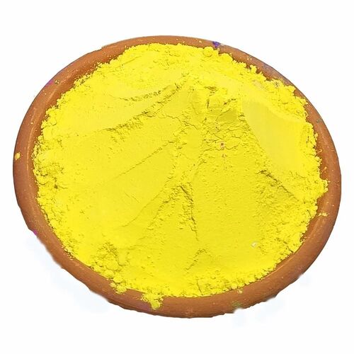 Yellow Holi Gulal - Organic Non-Toxic Color, 1 Kg Packet | Bright Yellow Color For Safe and Enjoyable Festivities