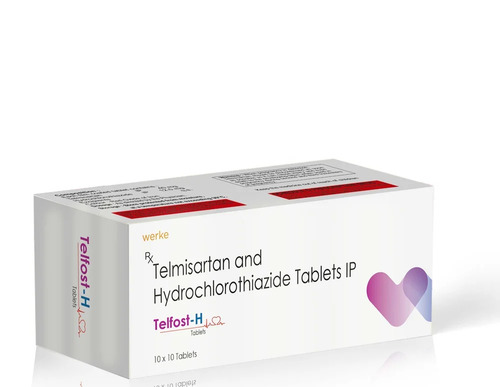 Telmisartan - 40 MG Medicine Grade Tablets IP | For Hospital and Clinic Use, Prescription Required, Dosage As Per Prescription