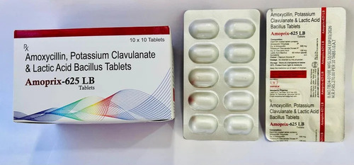 Amoxycillin Potassium Clavulanate Tablets - Medicine Grade Prescription Required | For Hospital and Clinic Use Dosage Form: Tablets