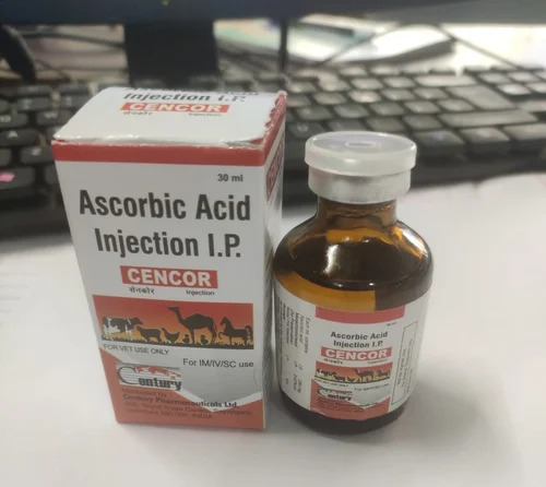 Ascorbic Acid I.P. Veterinary Injection - Physical Form: Tablets
