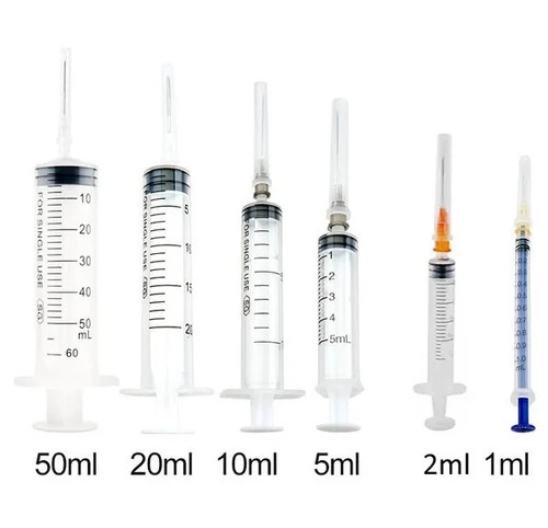 Central Luer Slip Disposable Syringes - Stainless Steel Needle, Eco-Friendly Materials | Single Use for Hospital and Clinic Applications