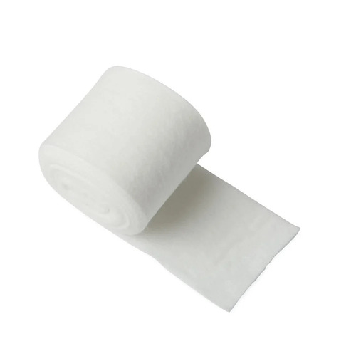 Cotton Gamjee Roll - 100% Cotton, White Color | Disposable Dressing Type for Hospital and Clinic Use