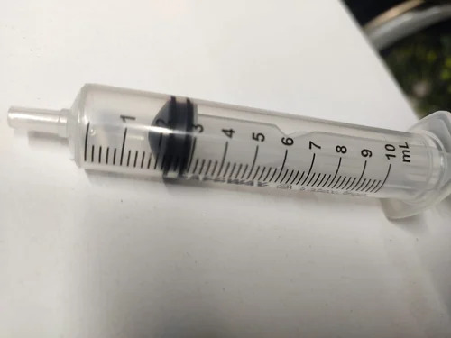 Disposable 10 Ml Syringes - Round Design, Hospital and Clinic Use, Single Use, Non-Sterilized