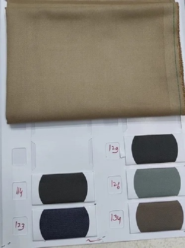 Formal Pant Suiting Fabric - Washable, Shrink Resistant | Various Colors, Plain Texture, Ideal for Textile Industry