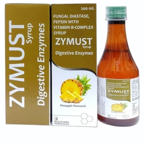Fungal Diastase Pepsin Syrup With B Complex - Medicine Grade Liquid Syrup, Prescription Required